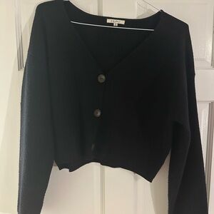 Z Supply Classic Black Knit cardigan